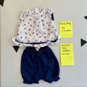 Kissy kissy girls nautical outfit